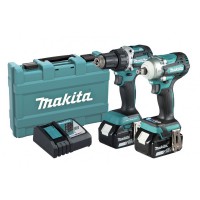 Makita DLX2410G įrankių rinkinys 2x6 Ah